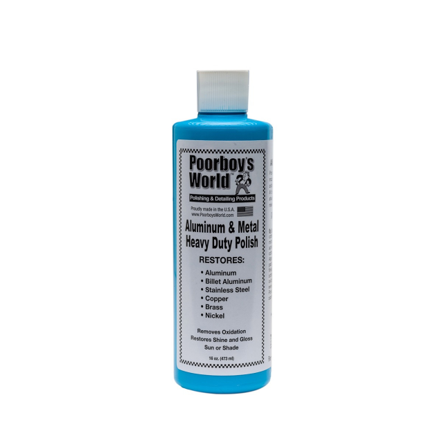 Полироль для алюминия и металла HD Aluminum & Metal Polish 16oz