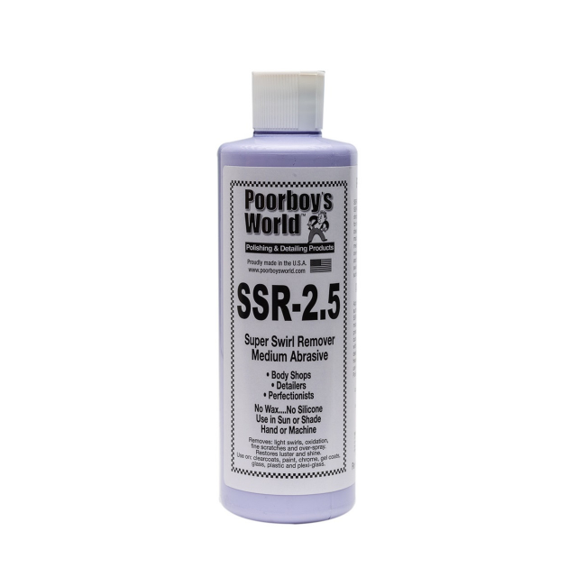 Средство для удаления вихревых следов-2.5 SSR-2.5 Super Swirl Remover 16oz
