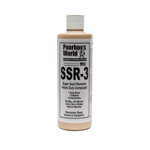 Средство для удаления вихревых следов-3 SSR-3 Super Swirl Remover 16oz