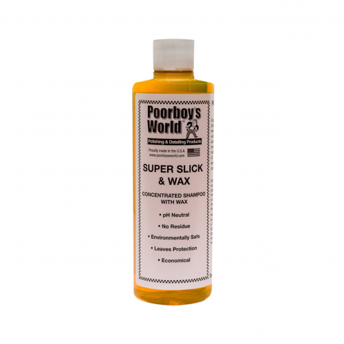 Шампунь с карнаубой Super Slick & Wax 16oz