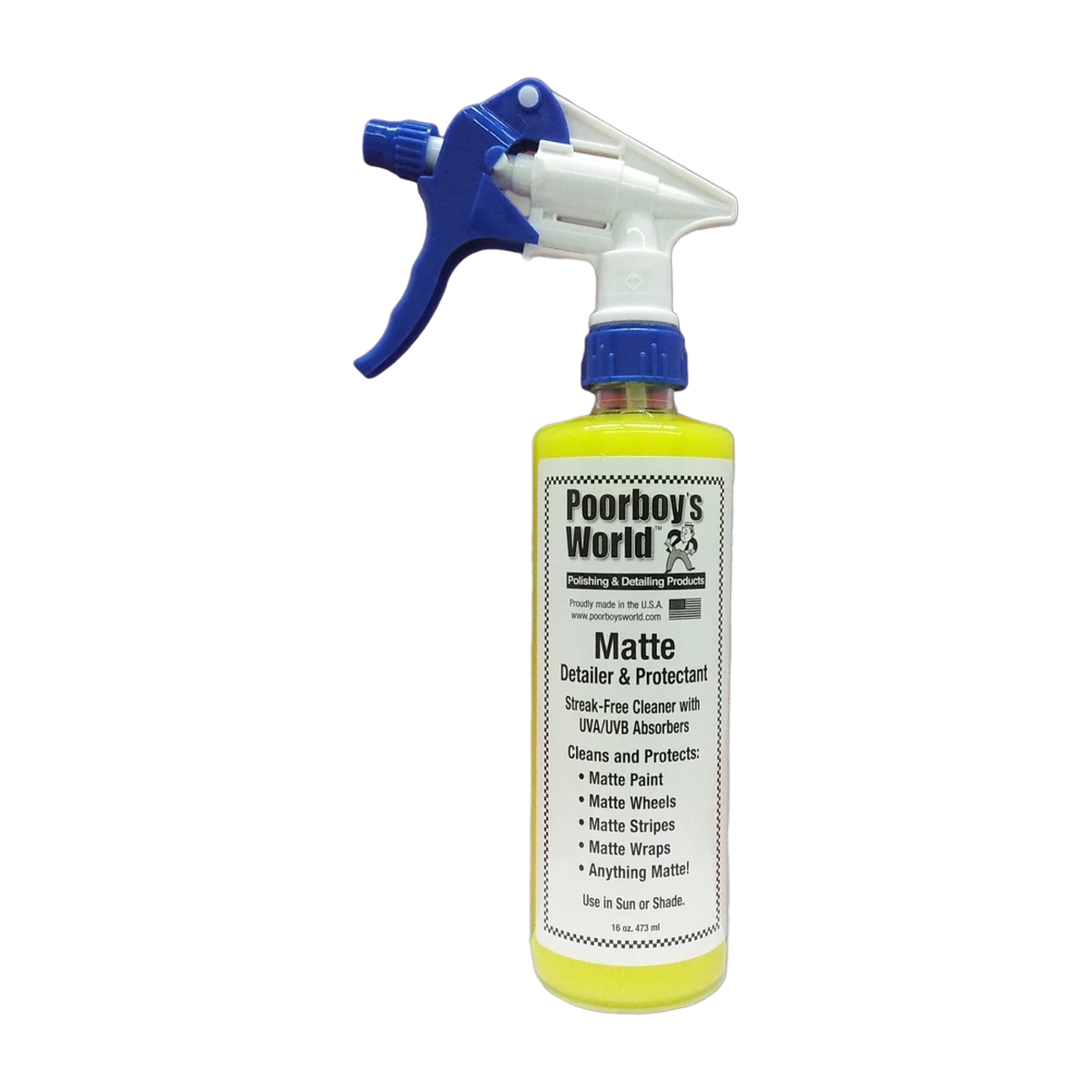 Матовый детейлер и защитное средство Matte Cleaner and Protectant 473 мл с распылителем