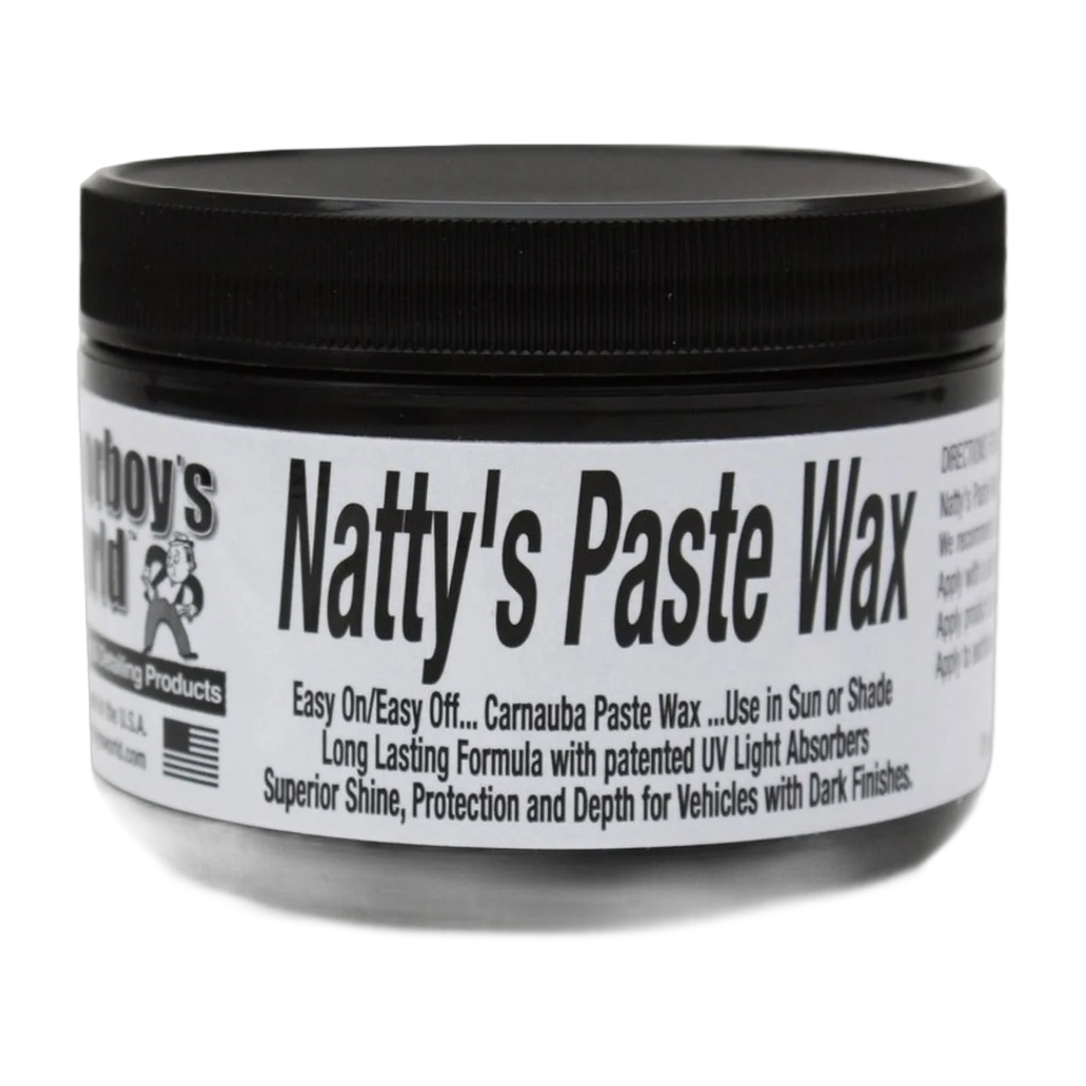 Восковая паста Natty's чёрная Natty's Paste Wax Black 236 мл